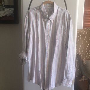 Brooks Bros Slim Fit Linen Shirt